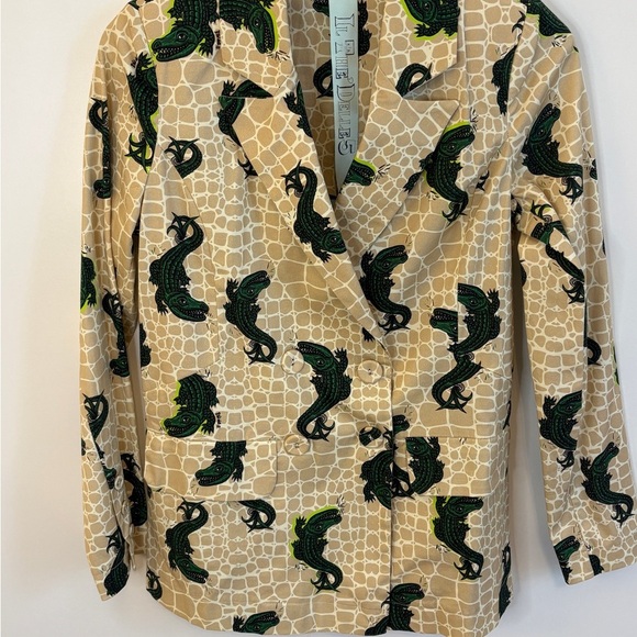 Stylish Khaki and Green Women's Jacket - Picture 1 of 8